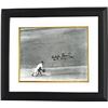 Image 1 : Clete Boyer Signed New York Yankees 8X10 B&W Photo Custom Framed WS Play 1961 (Horizontal-Deceased)