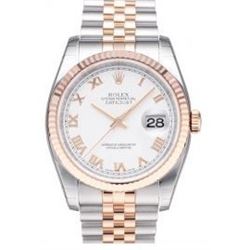 Rolex  Datejust 36 Steel &Amp; Everose Gold  Men Watch