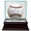 Image 1 : Jack Morris Signed Official Major League Baseball 91 W.S. MVP W/ Glass Case (Minnesota Twins)