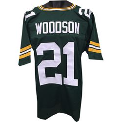 Charles Woodson Green Bay Packers Unsigned Green Prostyle Jersey XL