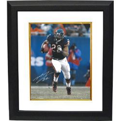 Matt Forte Signed Chicago Bears 16X20 Photo Custom Framed