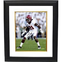 Dre Kirkpatrick Signed Alabama Crimson Tide 8X10 Photo Custom Framed- Tri-Star Hologram