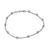 Image 1 : Sterling Silver Ball Chain Bracelet