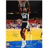 Image 1 : David Robinson Signed San Antonio Spurs 16X20 Photo Dunk