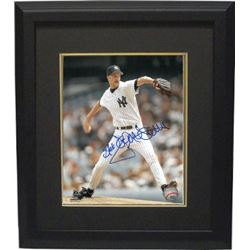 Jack Mcdowell Signed New York Yankees 8X10 Photo Custom Framed  Black 