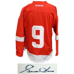 Gordie Howe Signed Detroit Red Wings Red Reebok Premier Jersey