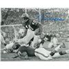 Image 1 : Gale Sayers Signed Chicago Bears B&W Action 8X10 Photo