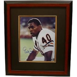 Gale Sayers Signed Chicago Bears 16X20 Photo Custom Framed- Sayers Hologram