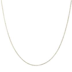 Gold Tone Sterling Silver Chain 16