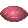 Image 1 : Johnny Unitas Signed Official NFL Tagliabue Football Best Wishes (Baltimore Colts)