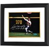 Image 1 : Dale Murphy Signed Atlanta Braves 8X10 Photo Custom Framed NL MVP 82, 83 (White Jersey Throwing)