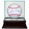 Image 1 : Boog Powell Signed Official Major League Baseball 66 & 70 WS Champs W/ Glass Case (Baltimore Orioles