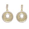 Image 1 : TT Shinny Cz Circle Earrings