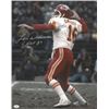 Image 1 : Len Dawson Signed Kansas City Chiefs 16X20 Photo HOF 87- JSA Hologram