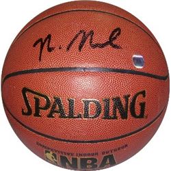 Nerlens Noel Signed NBA Indoor/Outdoor Basketball (Kentucky Wildcats/Philadelphia 76Ers)