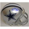 Image 1 : Emmitt Smith Signed Cowboys Riddell Replica Mini Helmet