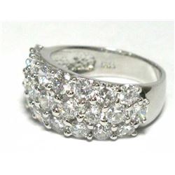 Sterling Silver-CZ Ring