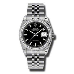 Rolex  Datejust 36 White Gold &Amp; Diamonds  Men Watch