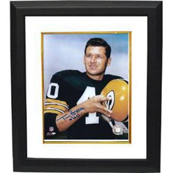 Tom Brown Signed Green Bay Packers 8X10 Photo Custom Framed