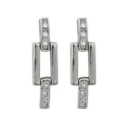 Silver Plated Pierced Earrings