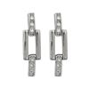 Image 1 : Silver Plated Pierced Earrings