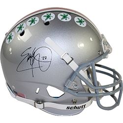 Eddie George Signed Ohio State Buckeyes Full Size Schutt Replica Helmet (Heisman)- Steiner Hologram