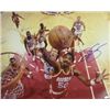 Image 1 : Ralph Sampson Signed Houston Rockets 16X20 Photo Vs Clippers
