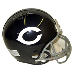 Dick Butkus Signed Chicago Bears Authentic TB Mini Helmet HOF79