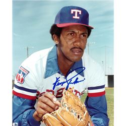 Fergie Jenkins Signed Texas Rangers 8X10 Photo (Close Up)