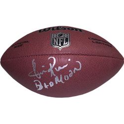 Andre Rison Signed NFL Wilson Replica Composite Football Bad Moon (Silver Sig) (Atlanta Falcons)