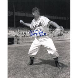 George Kell Signed Detroit Tigers Vintage B&W 8X10 Photo (Deceased)