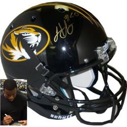 Henry Josey Signed Missouri Tigers Full Size Replica Schutt Helmet- JSA Hologram