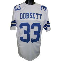 Tony Dorsett Dallas Cowboys Unsigned White Prostyle Jersey XL