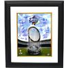 Image 1 : Darryl Strawberry Signed New York Yankees 16X20 Photo Custom Framed 1998 World Series Champions Logo