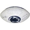 Image 1 : Jack Ham Signed Penn State Nittany Lions Logo Football W/ Dual CHOF 90 & Go Lions