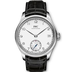 IWC  Portugieser Hand Wound Eight Days  Men Watch