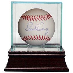 Evan Longoria Signed Official Major League Baseball W/ Glass Case- Longoria Hologram (Tampa Bay Rays