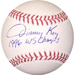 Jimmy Key Signed Official Major League Baseball 1996 WS Champs (New York Yankees)