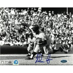 Nolan Ryan Signed New York Mets Vintage B&W 8X10 Photo- MLB & Steiner Holograms