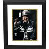 Image 1 : Don Zimmer Signed New York Yankees 8X10 Photo Custom Framed In Army Helmet