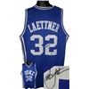 Image 1 : Christian Laettner Signed Duke Blue Devils Blue Custom Jersey XL- JSA Hologram