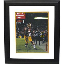 Robert Griffin III Signed Washington Redskins 16X20 Photo Custom Framed (TD Run)