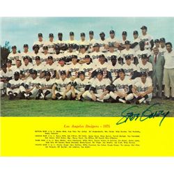 Steve Garvey Signed Los Angeles Dodgers 8X10 Photo (1971 Team)