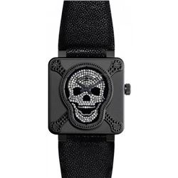 Bell &Amp; Ross  Aviation  BR 01 Skull 672  Men Watch