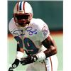 Image 1 : Darryll Lewis Signed Houston Oilers 8X10 Photo