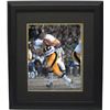 Image 1 : Terry Bradshaw Signed Pittsburgh Steelers 16X20 Photo Custom Framed (Vertical Dropback)
