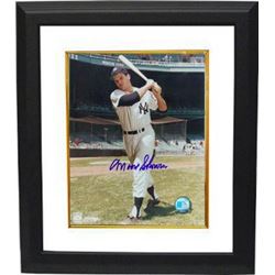 Bill "Moose" Skowron Signed New York Yankees 8X10 Photo Custom Framed (Deceased)