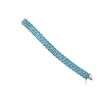 Image 1 : SS SWISS BLUE TOPAZ BRACELET - Size 7.5 (#4280SW)