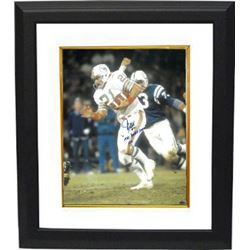 Jim Kiick Signed Miami Dolphins 16X20 Photo Custom Framed Dual 1972 Perfect Season & 17-0