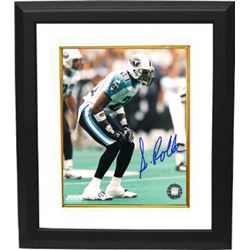 Samari Rolle Signed Tennessee Titans 8X10 Photo Custom Framed